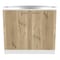 Tuhome Napoles Utility Sink with Cabinet, One Shelf, Double Door Cabinet, White/Light Oak MID6556 - alternate 5